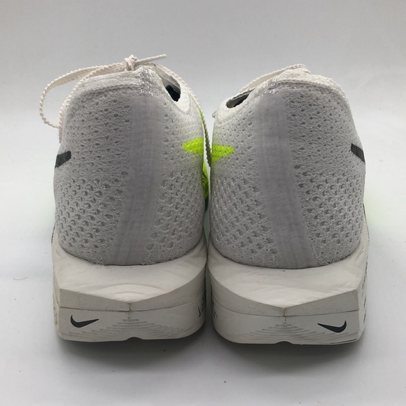 Mens Nike ZoomX Vaporfly Next% FK White/Green FZ4017-100 *Tried on * Sz 11 - Picture 4 of 12